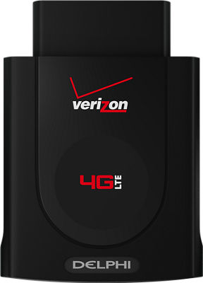Delphi Connect with 4G LTE MHS in Black