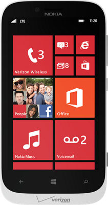 Nokia Lumia 822 in White