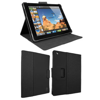 Belkin Folio Black Suede w/lining for iPad