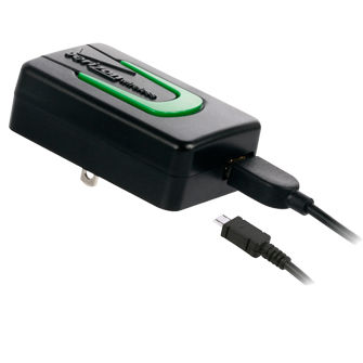ECO MiniUSB Travel Charger - Extra Long 9 ft Detachable Data Cable Picture