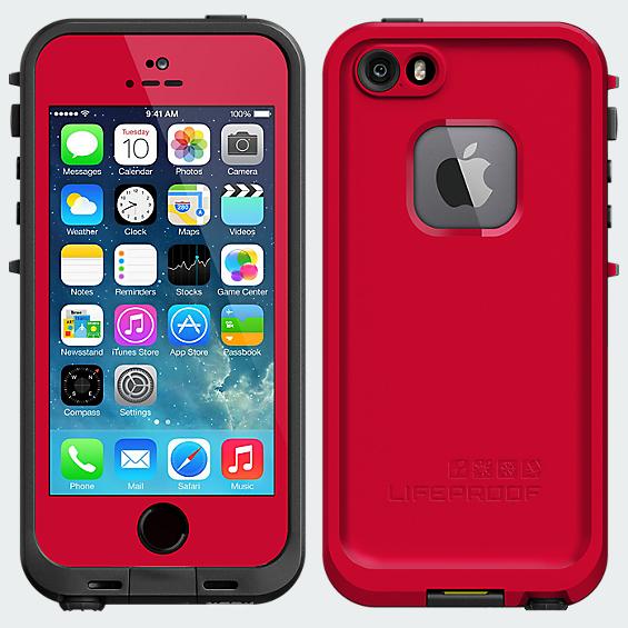 LifeProof Fré Case for iPhone 5/5s - Red