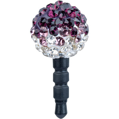MiButton MiJack Phone Jack Crystal Ball - Purple