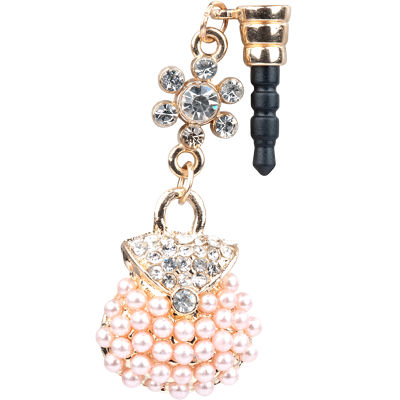 MiButton MiJack Phone Jack Purse - Pearl