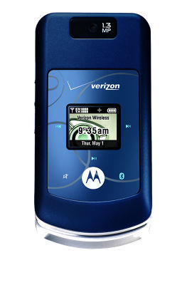 MotorolaMOTO&trade; W755 Prepaid in Cosmic Blue