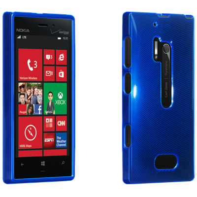 High Gloss Silicone Cover - Blue Picture