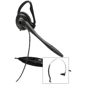 Plantronics Corded Headset - Over-Head or Over-Ear w/Boom Mic