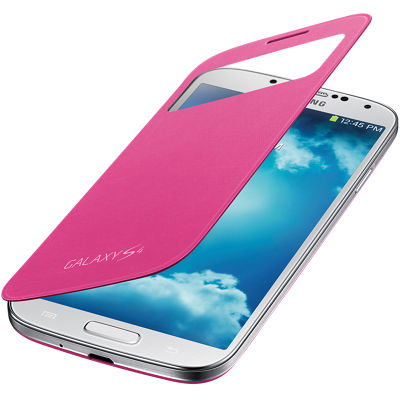 Samsung S-View Flip Cover - Pink
