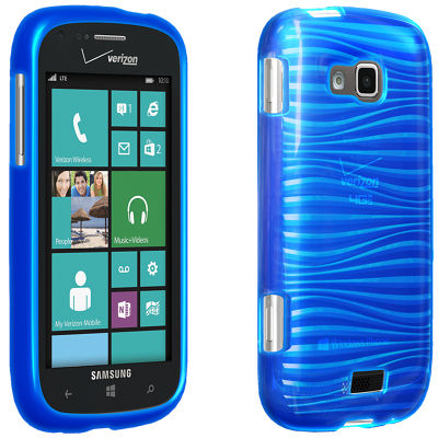 High Gloss Silicone Cover -Blue Picture