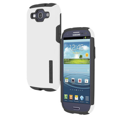 Incipio Double Covers Silicone and Hard Cover (White/Gray) Picture