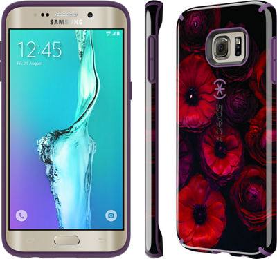 Speck CandyShell INKED for Samsung Galaxy S 6 edge+ - Moody Bloom/Acai Purple